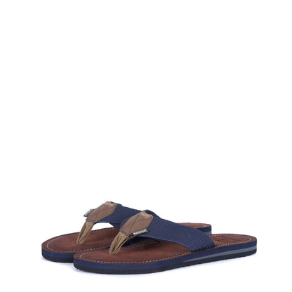 Barbour Toeman Beach Sandal Navy - The Sporting Lodge