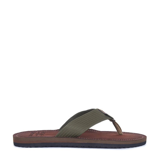 Barbour Toeman Beach Sandal Olive