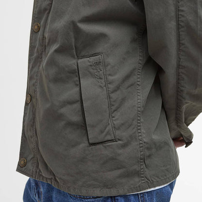 Barbour Tracker Jacket Casual Olive - The Sporting Lodge