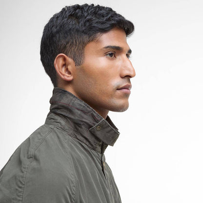 Barbour Tracker Jacket Casual Olive - The Sporting Lodge