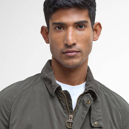 Barbour Tracker Jacket Casual Olive - The Sporting Lodge