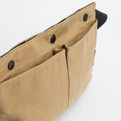 Barbour Transport Sacoche Crossbody Bag Golden Khaki - The Sporting Lodge