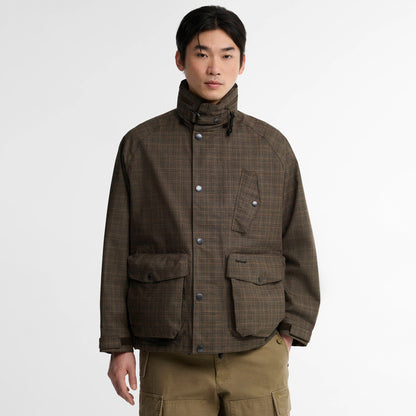 Barbour Transport Ursula Waterproof Jacket Dark Stone