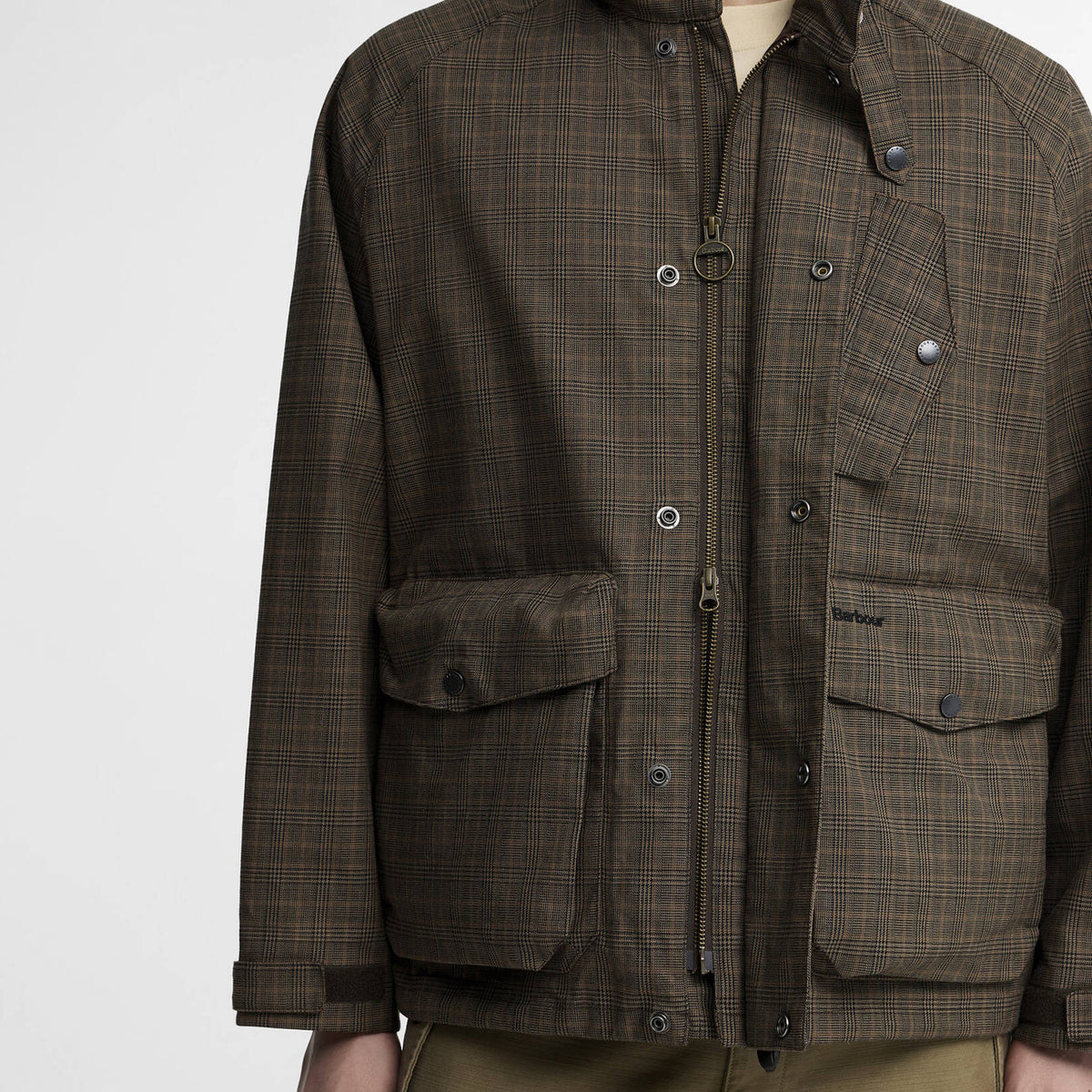 Barbour Transport Ursula Waterproof Jacket Dark Stone