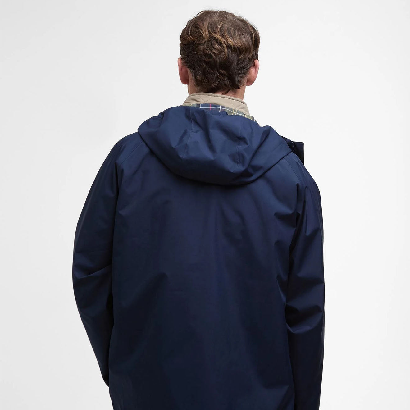 Barbour Trover Waterproof Jacket Navy - The Sporting Lodge