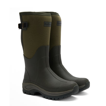 Barbour Tynedale Tall Wellingtons Olive