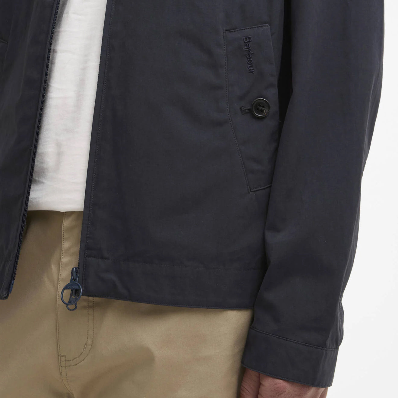 Barbour Tyneside Casual Jacket Navy - The Sporting Lodge