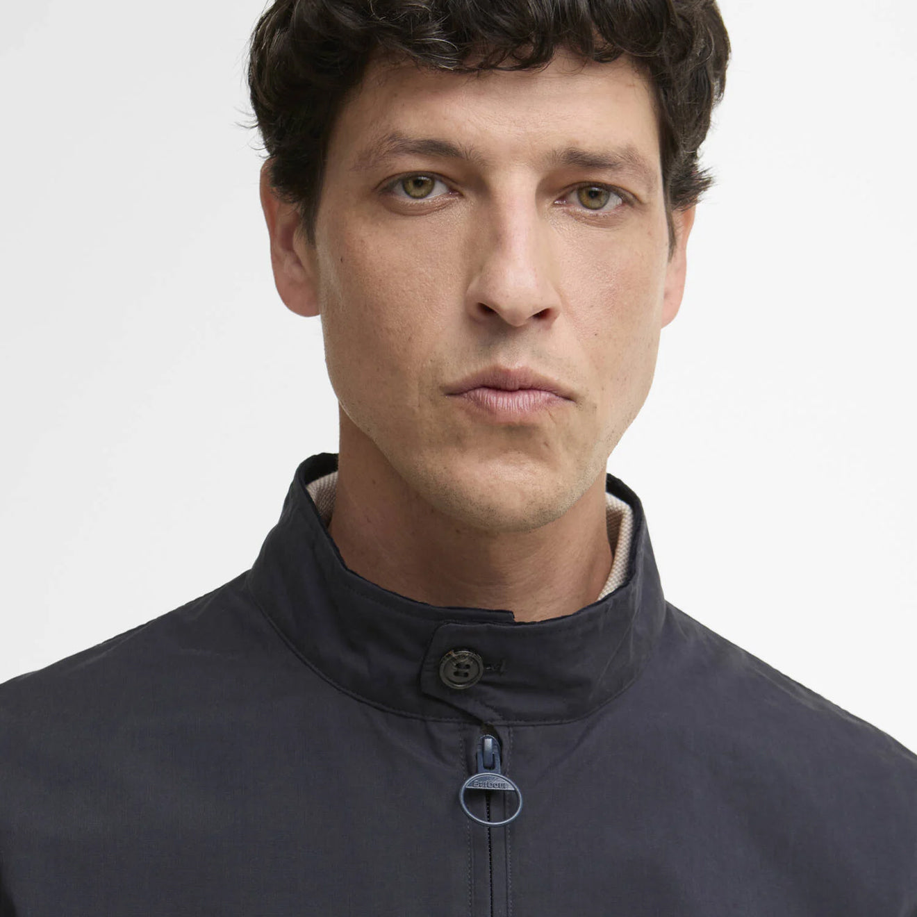 Barbour Tyneside Casual Jacket Navy - The Sporting Lodge