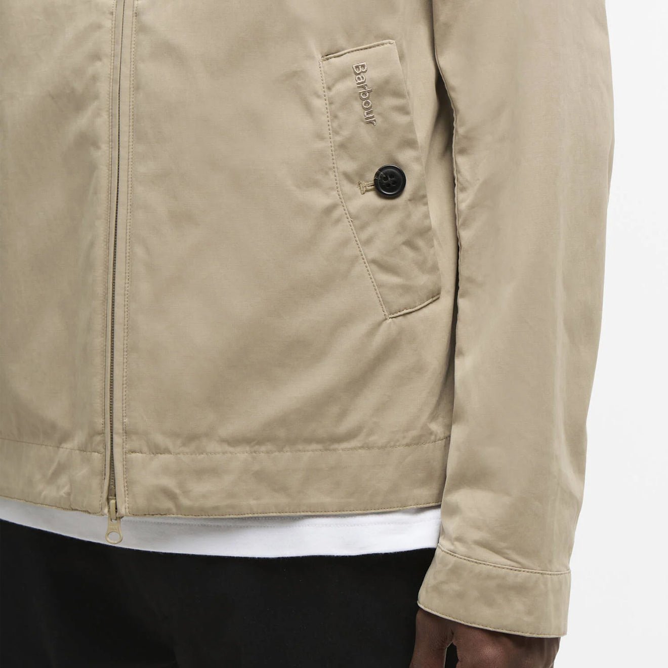 Barbour Tyneside Casual Jacket Washed Stone - The Sporting Lodge