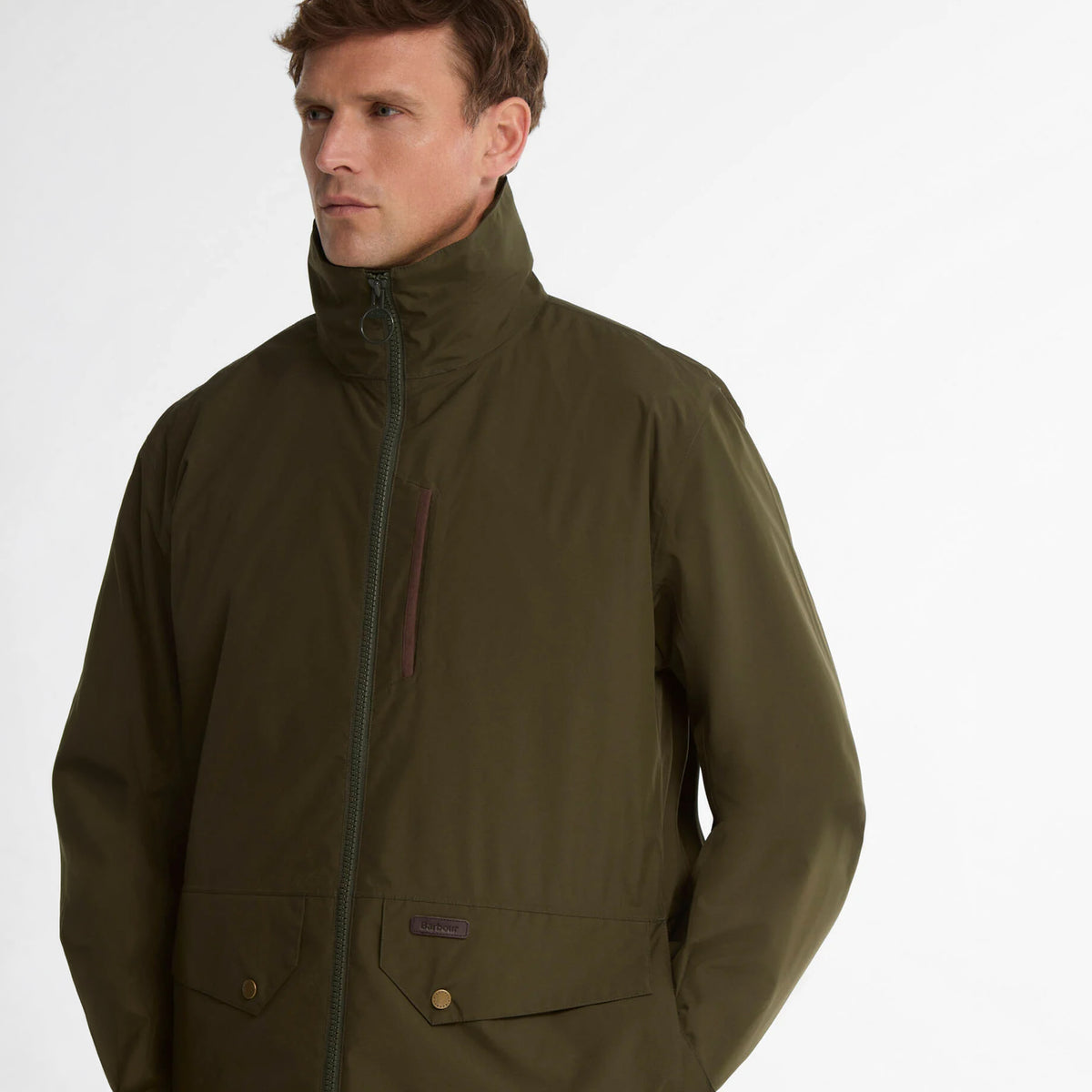 Barbour Uldale Waterproof Jacket Olive
