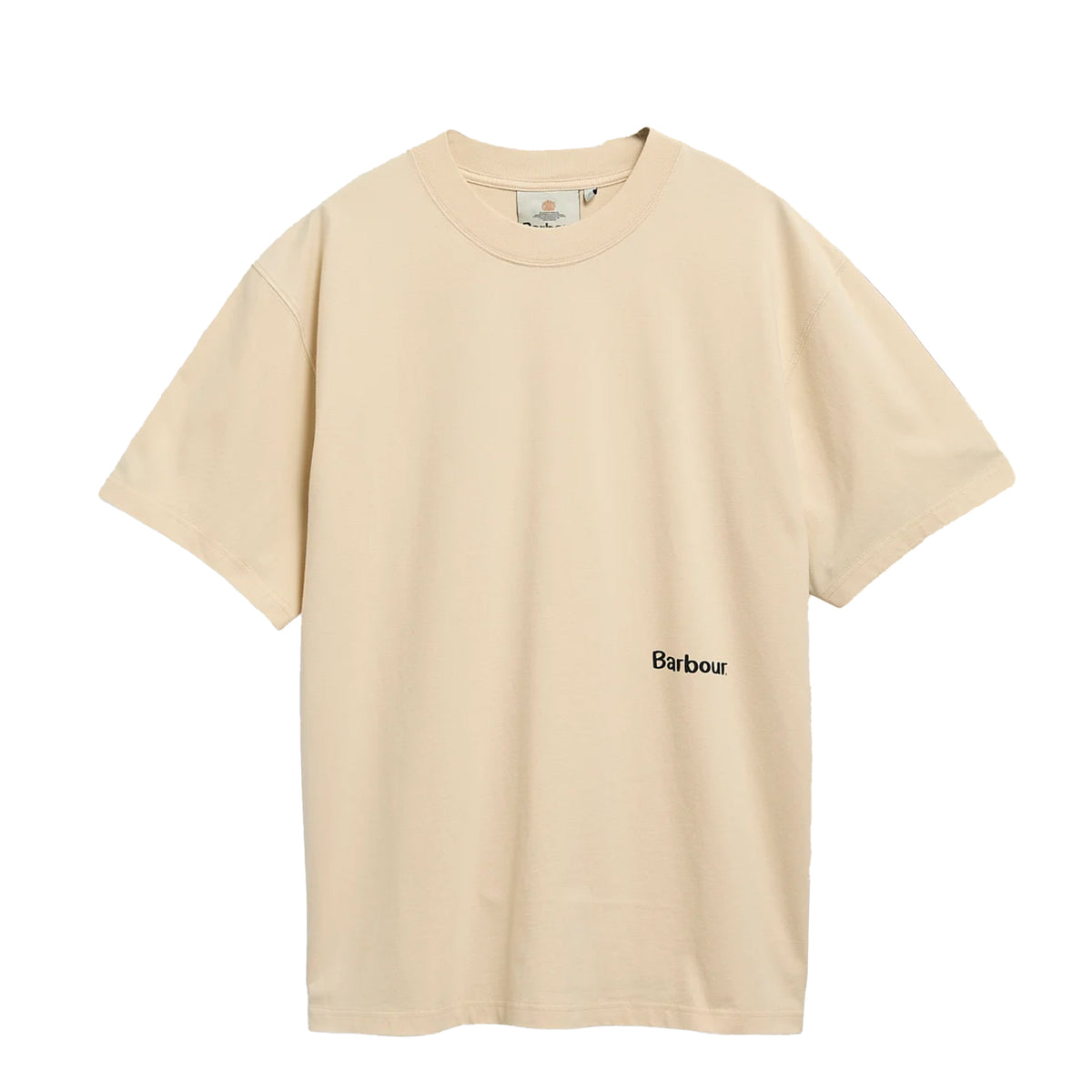 Barbour Ursula Oversized Graphic T-Shirt Fog