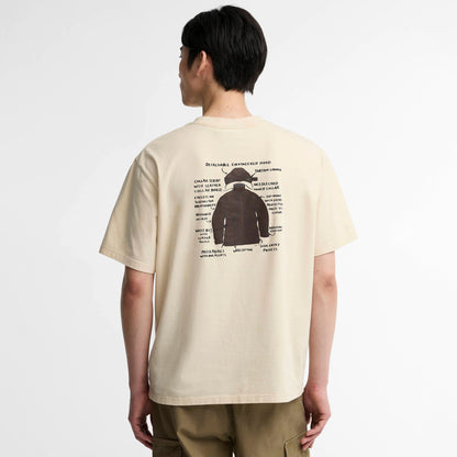 Barbour Ursula Oversized Graphic T-Shirt Fog