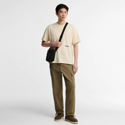 Barbour Ursula Oversized Graphic T-Shirt Fog