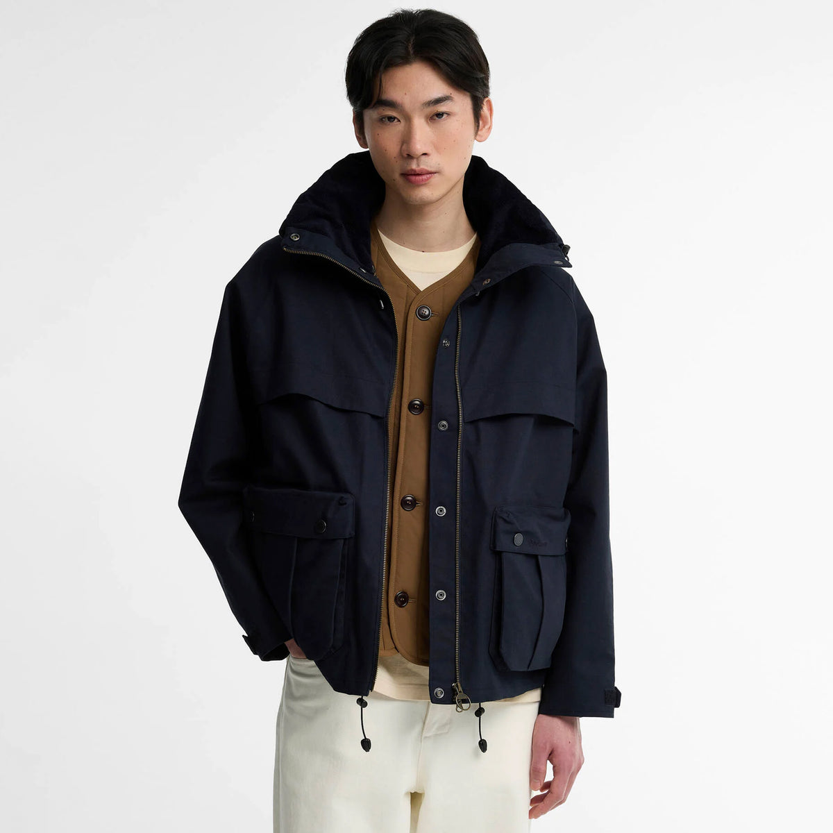 Barbour Ursula Wading Waterproof Jacket Navy