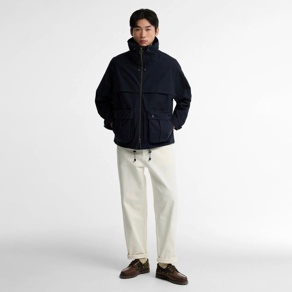 Barbour Ursula Wading Waterproof Jacket Navy