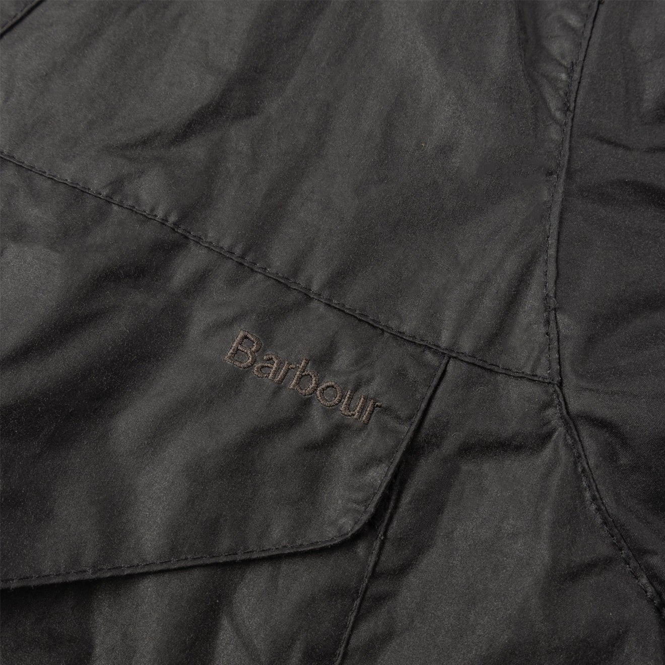 Barbour Utility Sapper Wax Jacket Charcoal - The Sporting Lodge