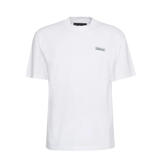Barbour Walton Embroidered Fit T-Shirt White