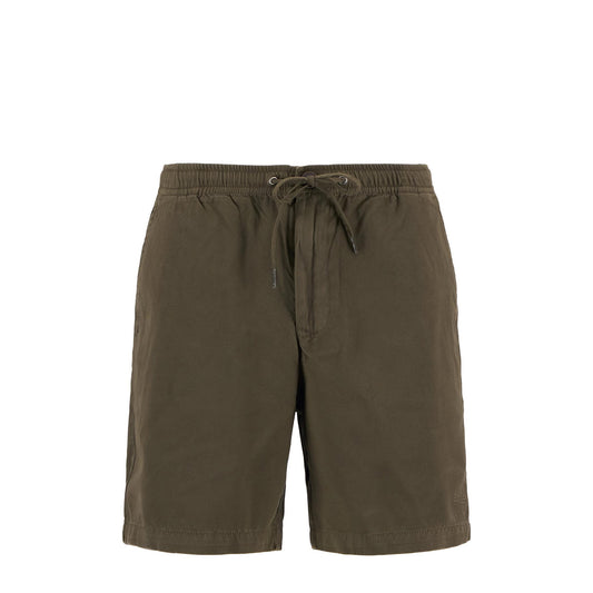 Barbour Washed Oxford Relaxed Short Uniform Green