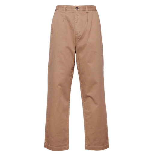 Barbour Washed Stretch Twill Relaxed Fit Trouser Stone - The Sporting Lodge