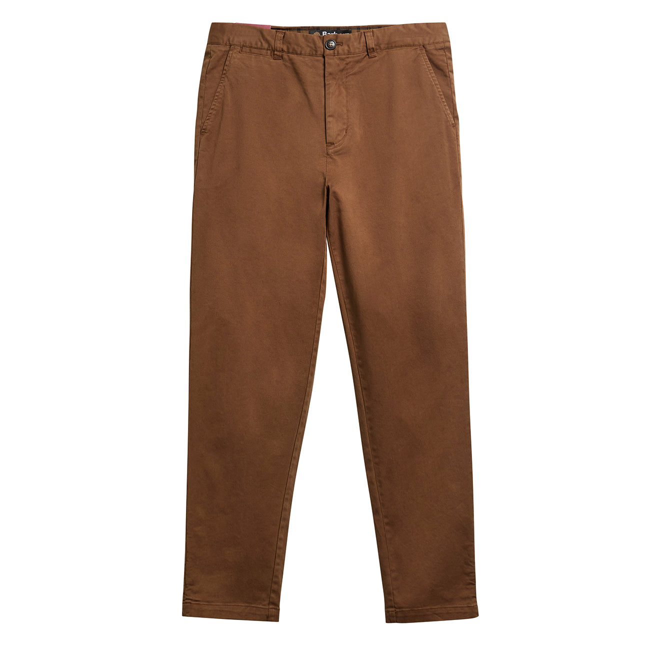 Barbour Washed Stretch Twill Tailored Trouser Dark Sand