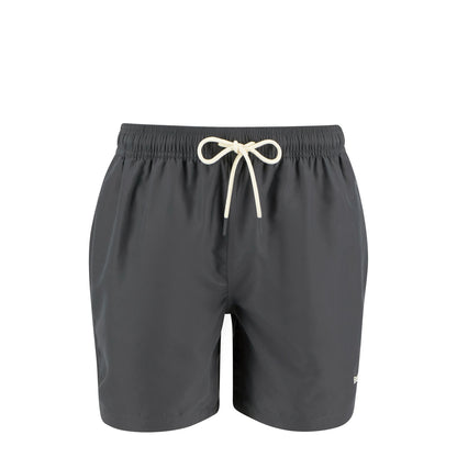 Barbour Water Reactive Leaf Print Swim Short Asphalt