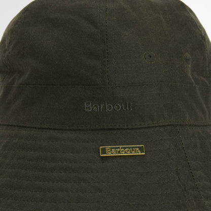 Barbour Spectator 6 Panel Bucket Hat Green