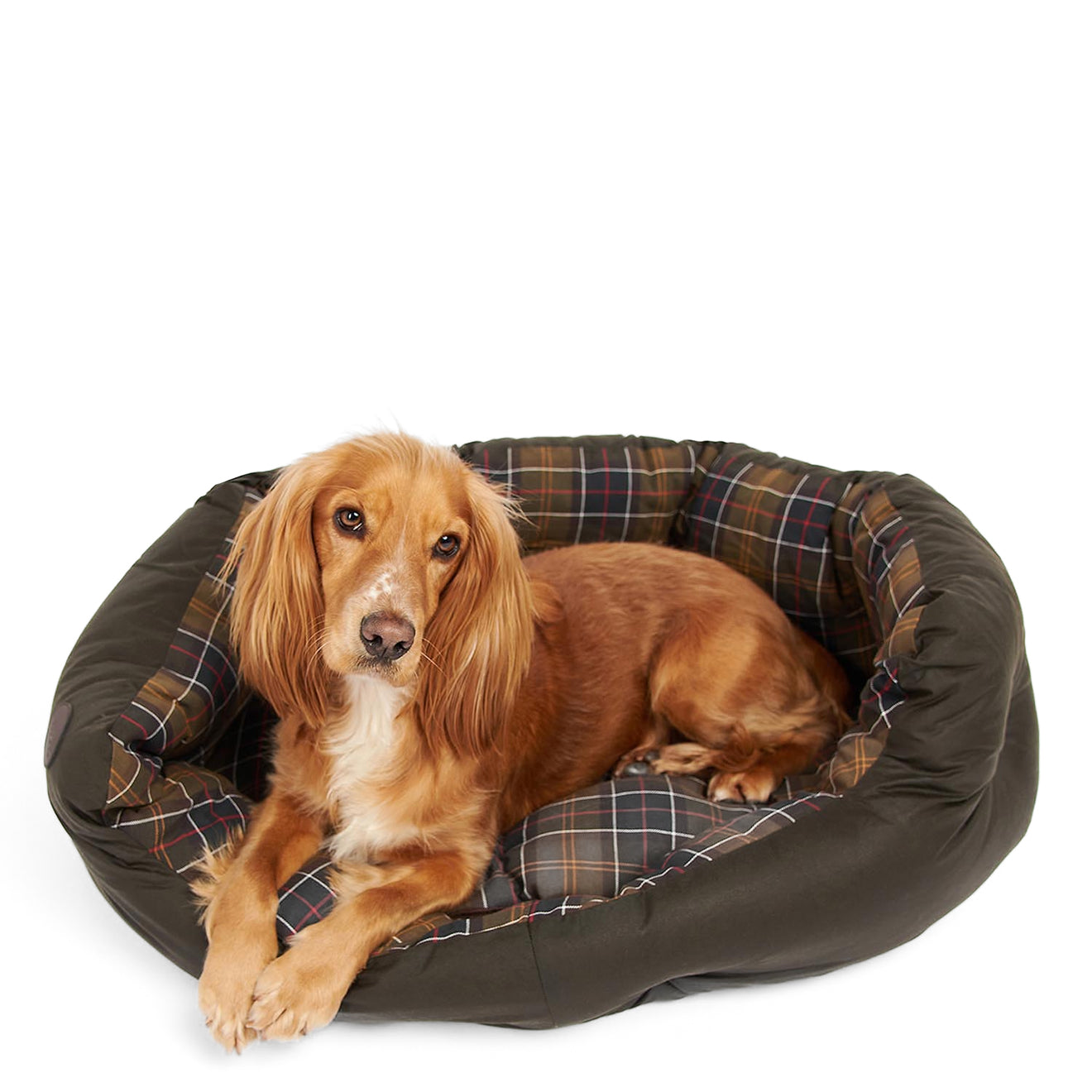 Barbour Wax Cotton Dog Bed 35 Inches - The Sporting Lodge
