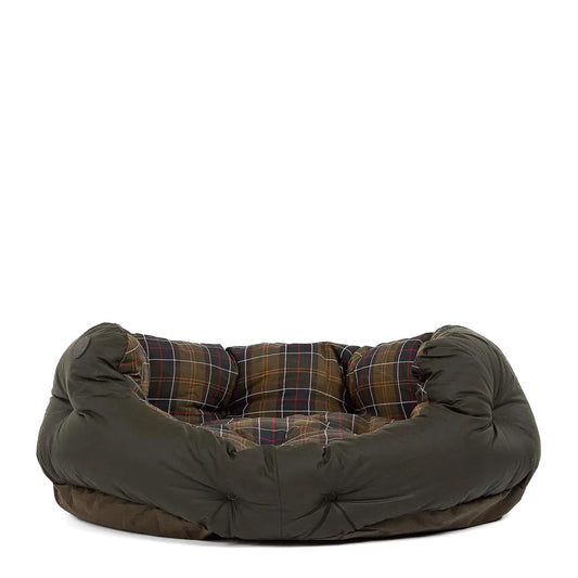 Barbour Wax Cotton Dog Bed 35 Inches - The Sporting Lodge