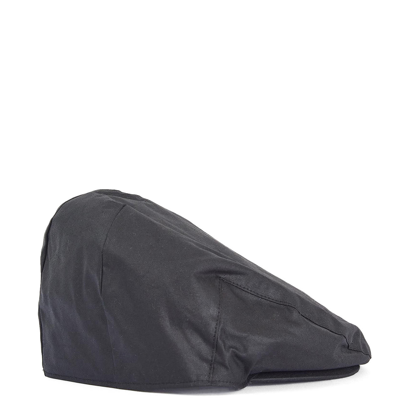 Barbour Wax Flat Cap Classic Black - The Sporting Lodge