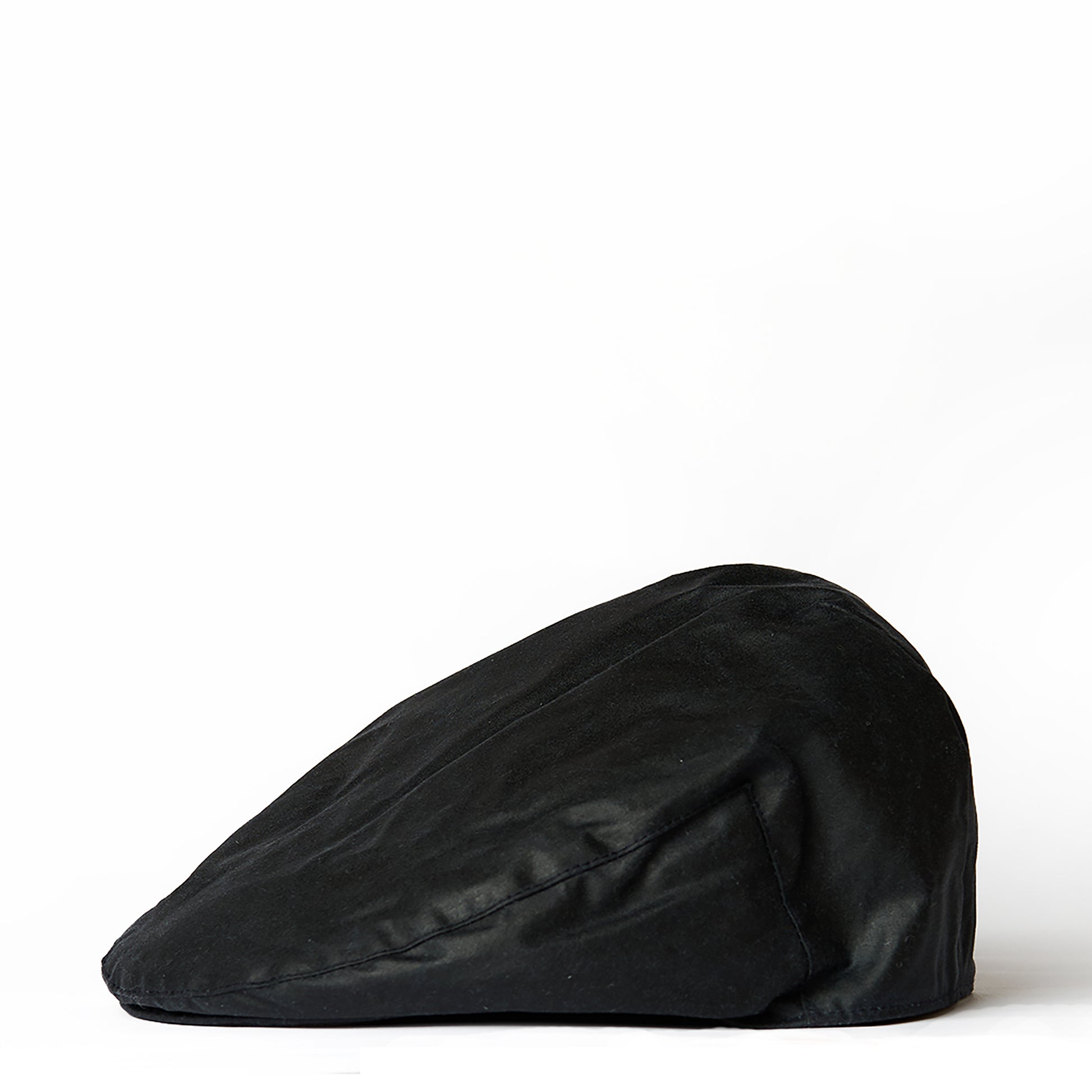 Barbour Wax Flat Cap Navy - The Sporting Lodge
