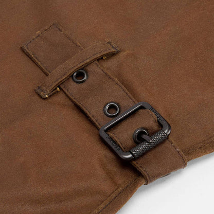 Barbour Waxed Dog Coat Tan
