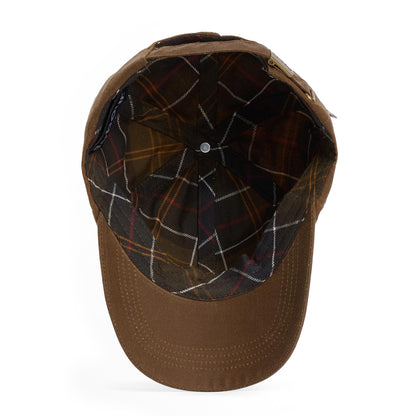 Barbour Waxed Sports Cap Tan