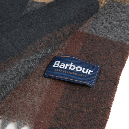 Barbour Westerdale Beanie & Scarf Gift Set Navy / Grey