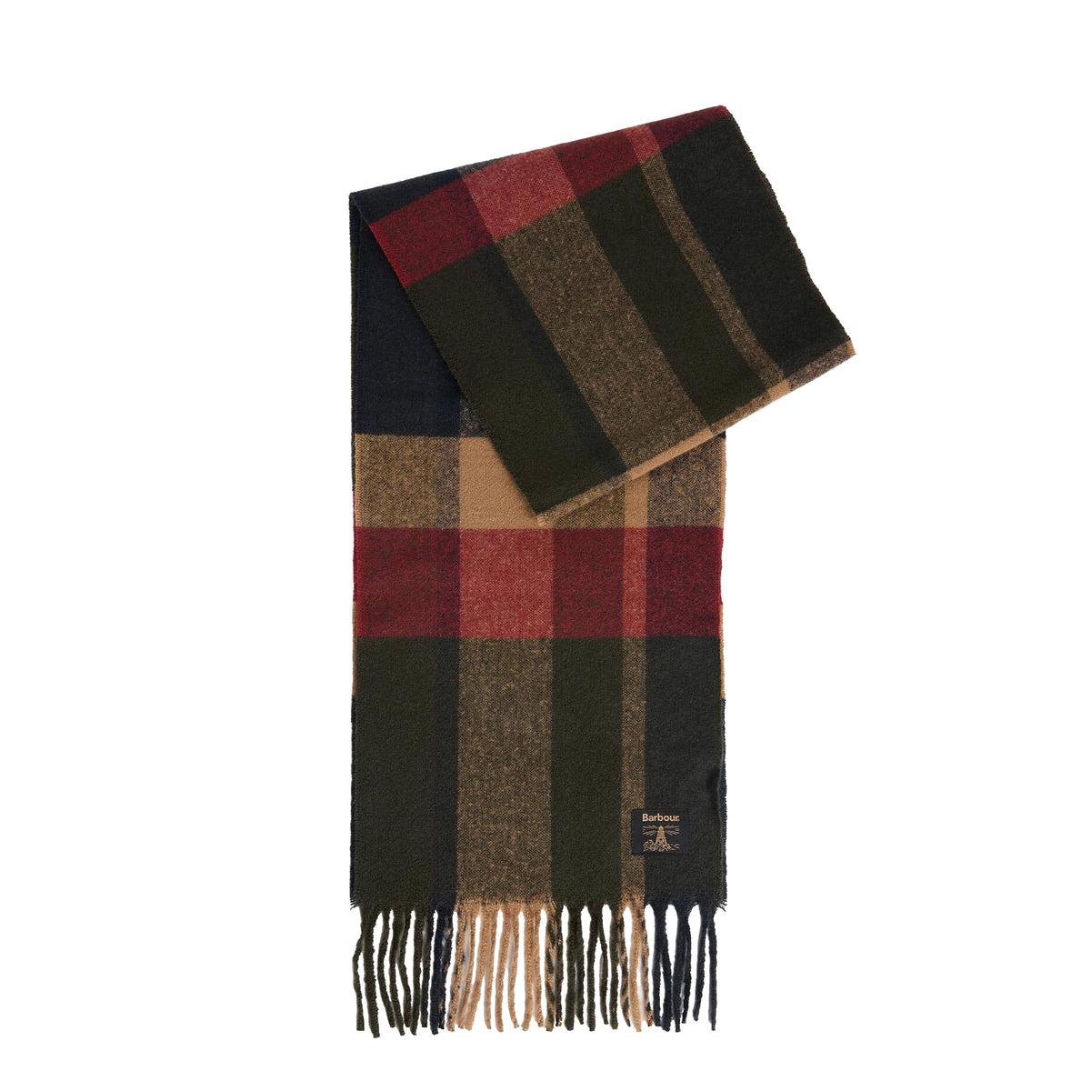 Barbour Westerdale Scarf Sage / Sandstone