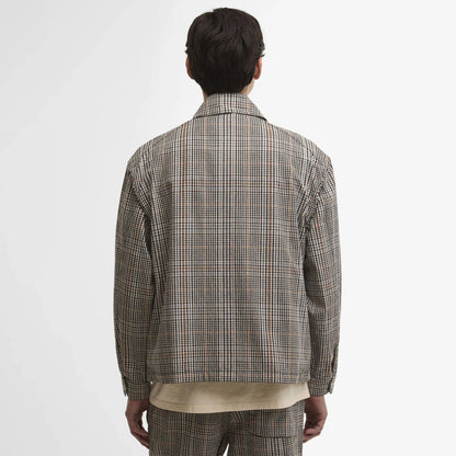 Barbour Westoe Check Casual Jacket Neutral Check - The Sporting Lodge