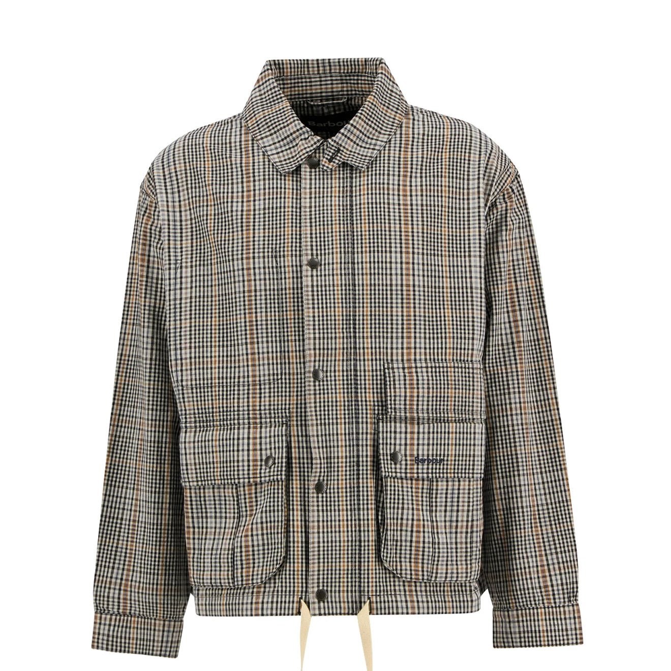 Barbour Westoe Check Casual Jacket Neutral Check - The Sporting Lodge
