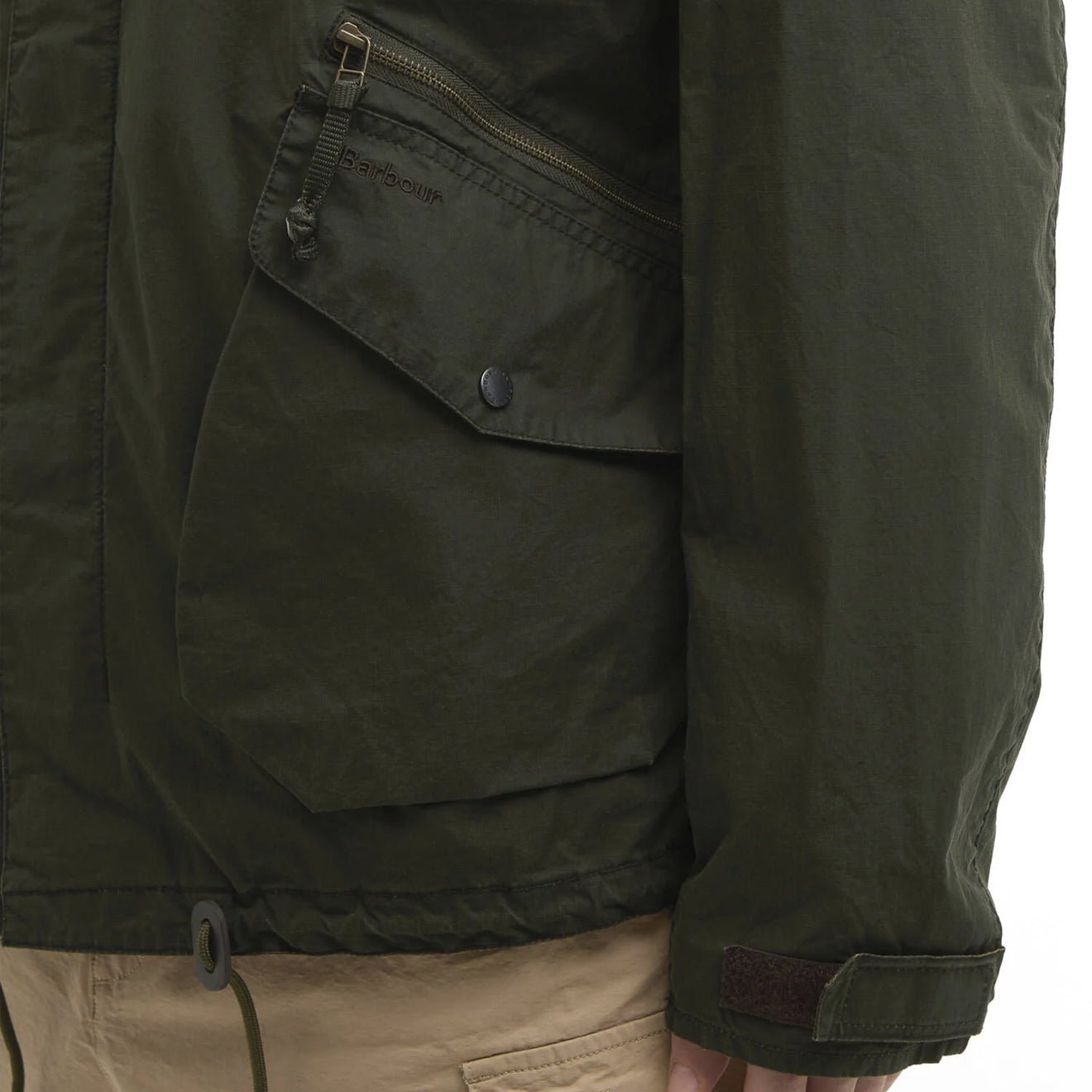 Barbour Westoe Showerproof Jacket Breen / Pigment Olive - The Sporting Lodge