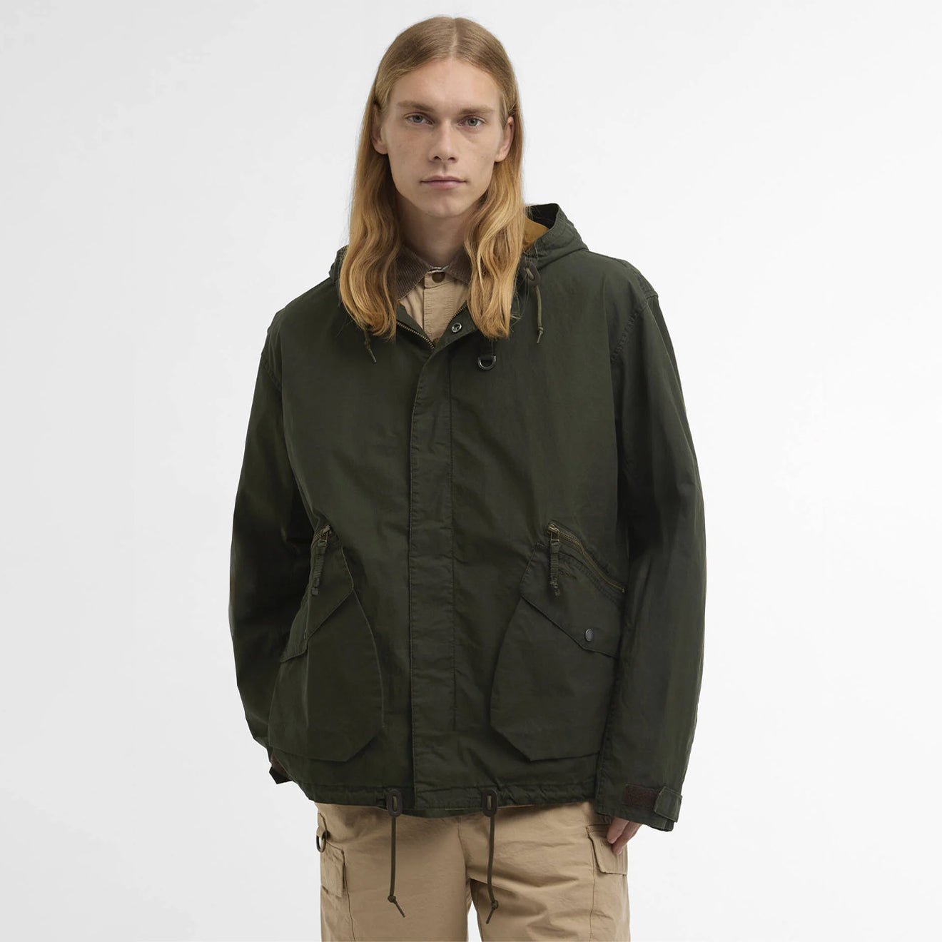 Barbour Westoe Showerproof Jacket Breen / Pigment Olive - The Sporting Lodge