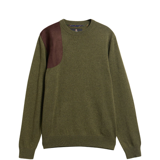 Barbour Whitworth Crewneck Sweater Sage