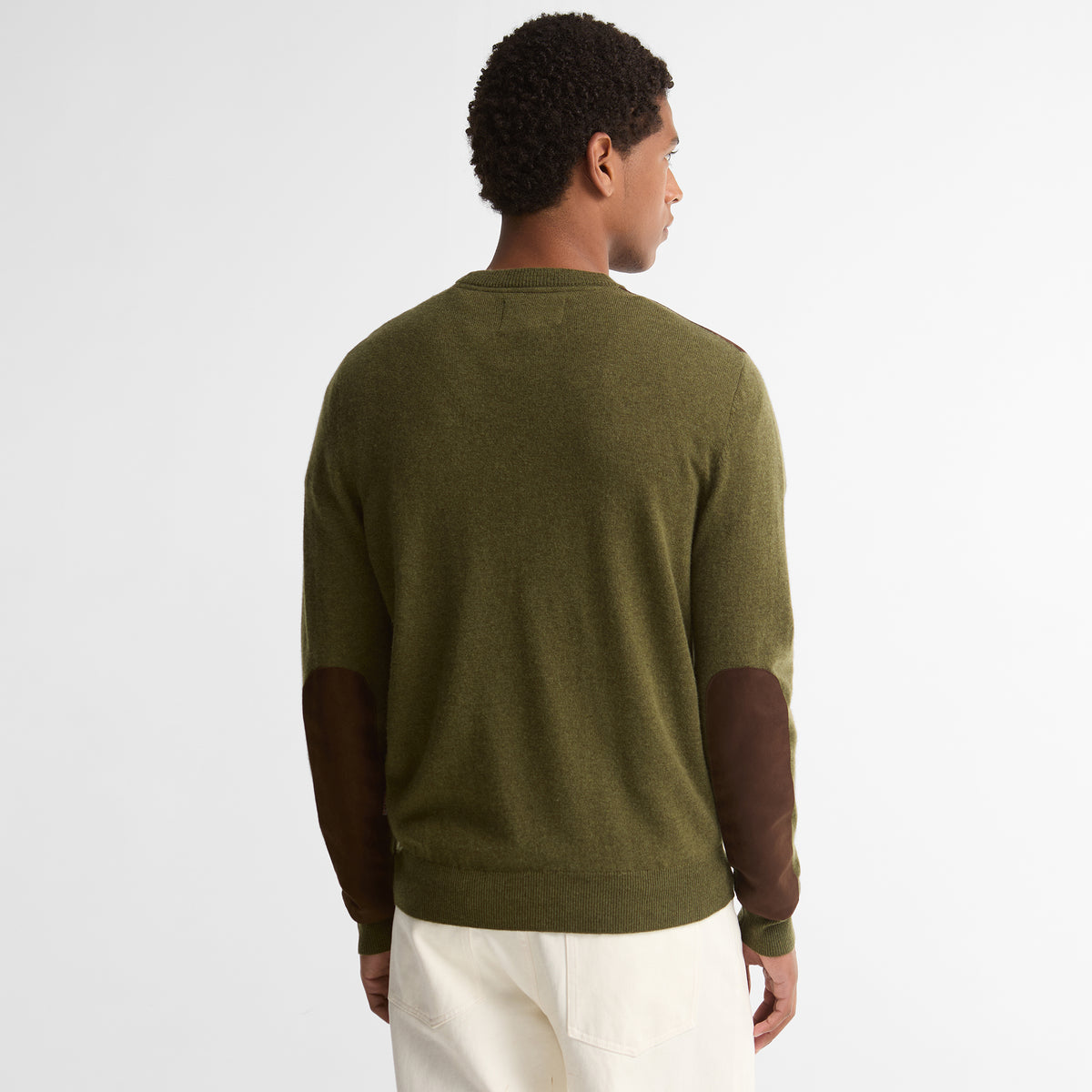 Barbour Whitworth Crewneck Sweater Sage