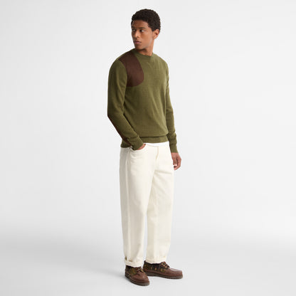Barbour Whitworth Crewneck Sweater Sage