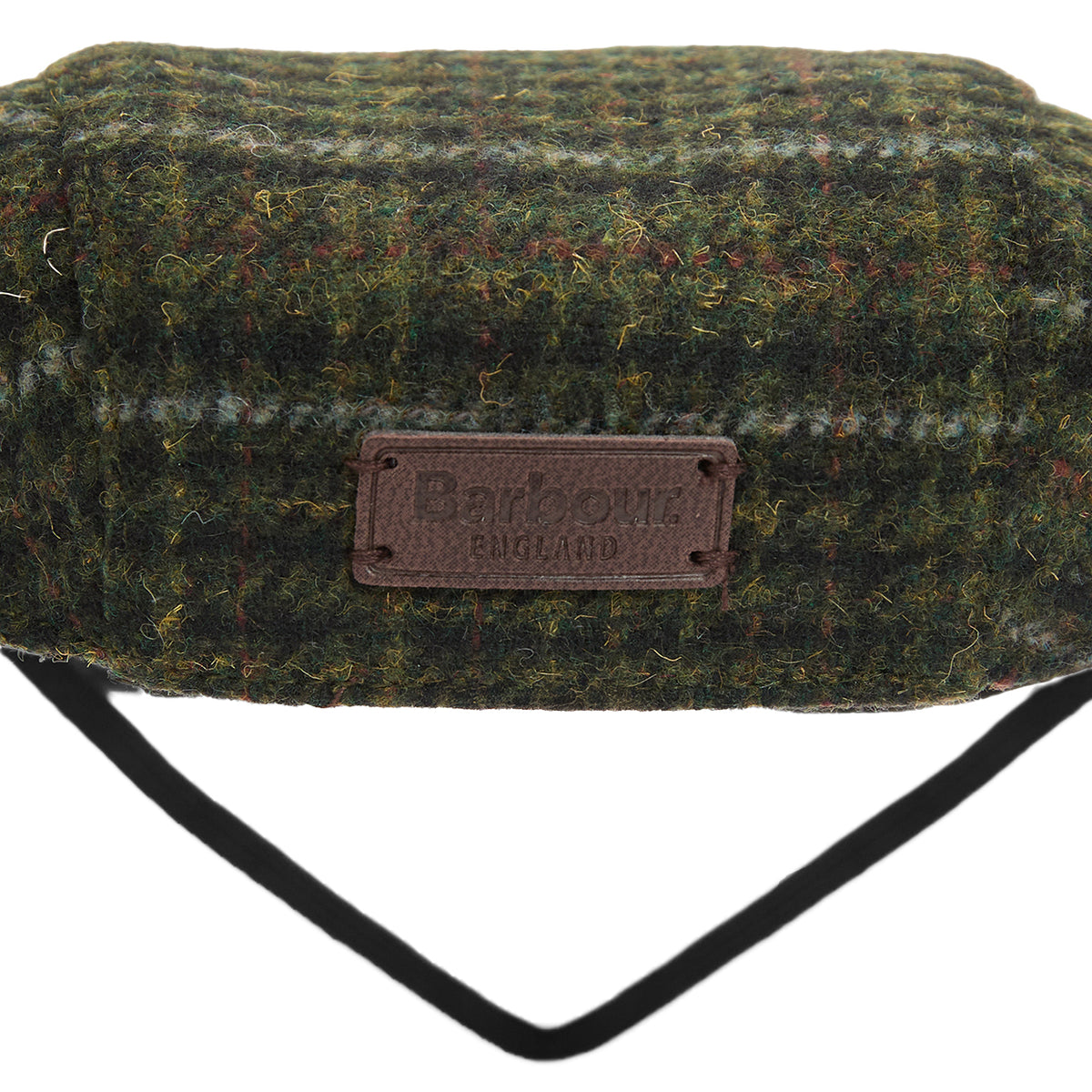 Barbour Wilkin Dog Flat Cap Olive Check