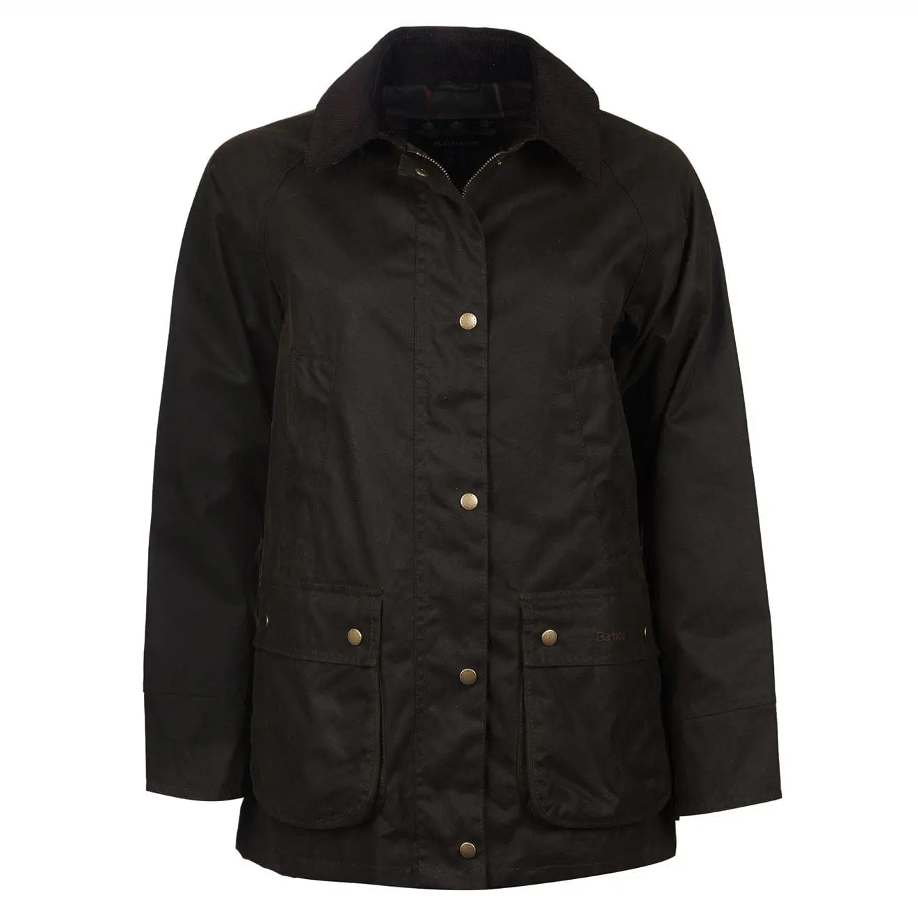 Barbour Womens Acorn Wax Jacket Olive - The Sporting Lodge