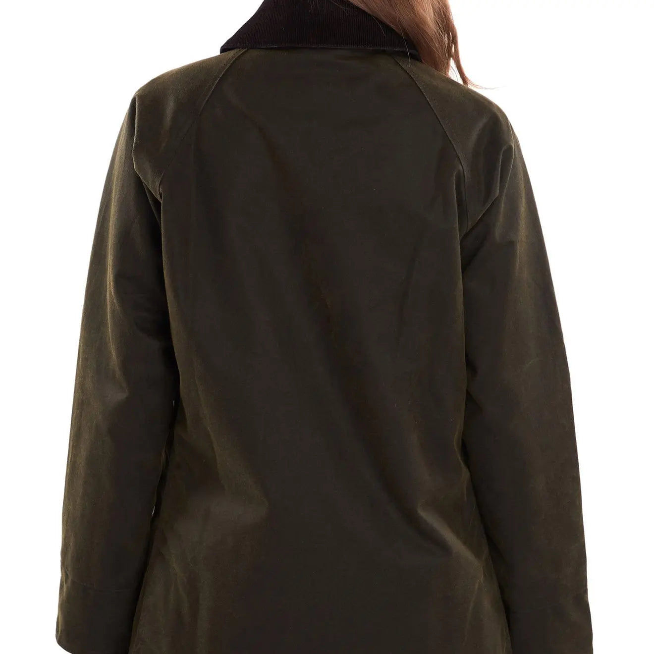 Barbour Womens Acorn Wax Jacket Olive - The Sporting Lodge