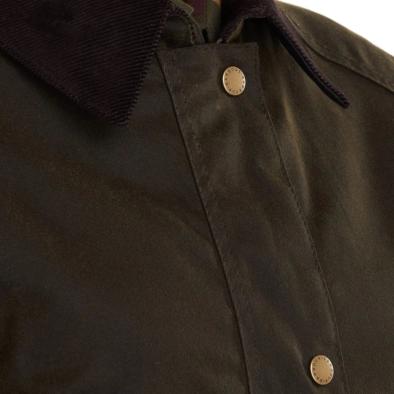 Barbour Womens Acorn Wax Jacket Olive - The Sporting Lodge