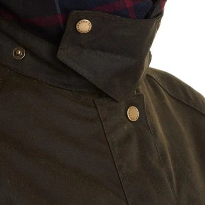 Barbour Womens Acorn Wax Jacket Olive - The Sporting Lodge