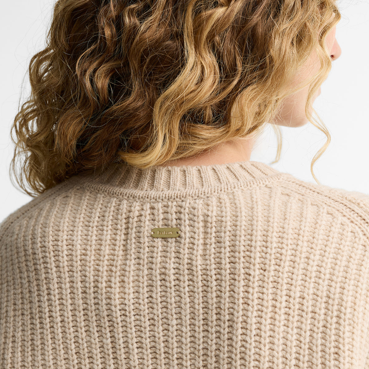 Barbour Womens Adalyn Knitted Cardigan Birch