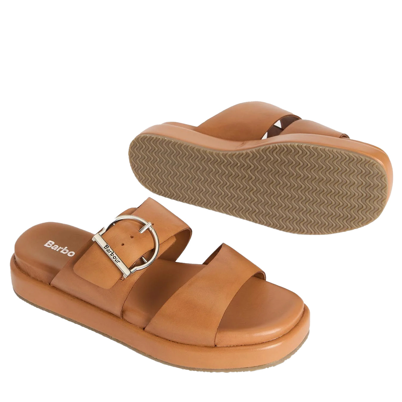 Barbour Womens Adele Sandal Tan