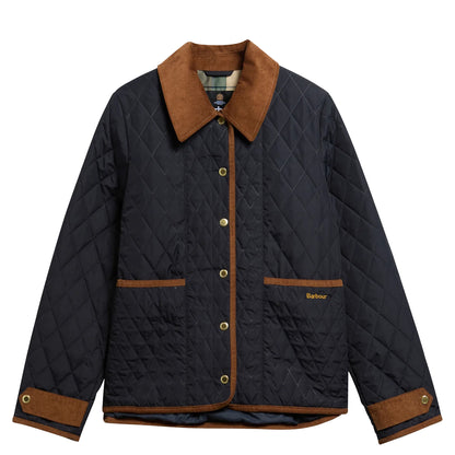 Barbour Womens Ainsdale Quilted Jacket Dark Navy / Ancient