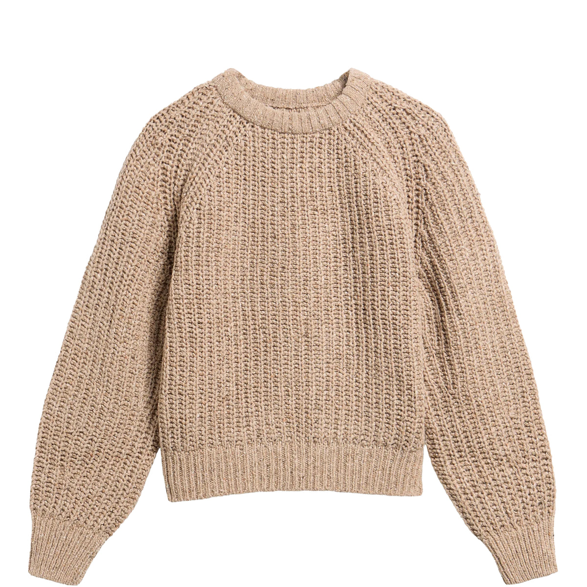 Barbour Womens Alderney Fleck Knitted Jumper Warm Trench